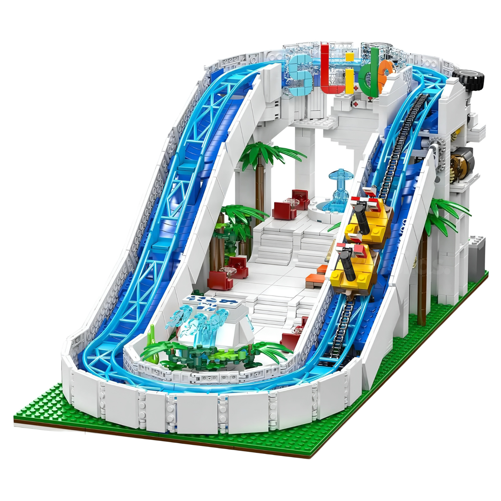 Motorised Water Slide | 2088pcs