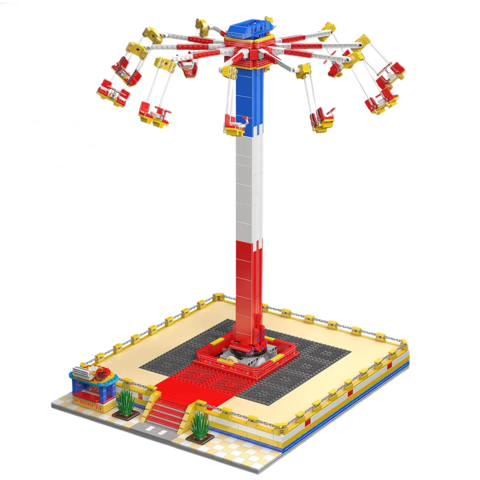 Motorised Swing Carousel | 1580pcs