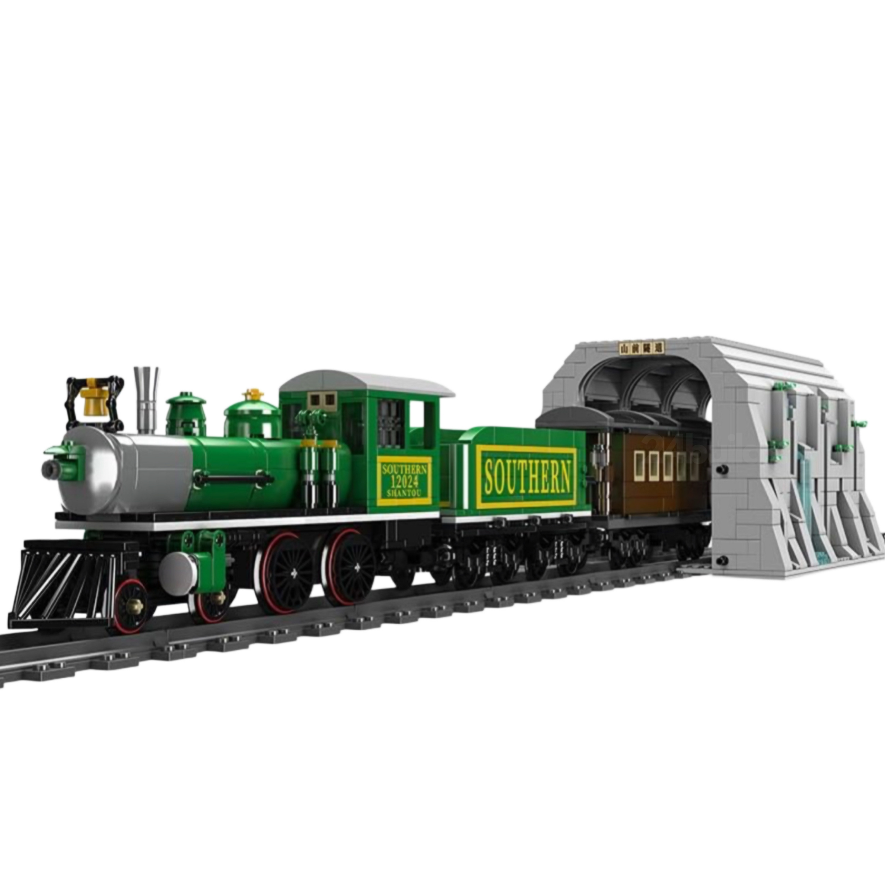 Remote Controlled Southern Steam Locomotive | 1214pcs