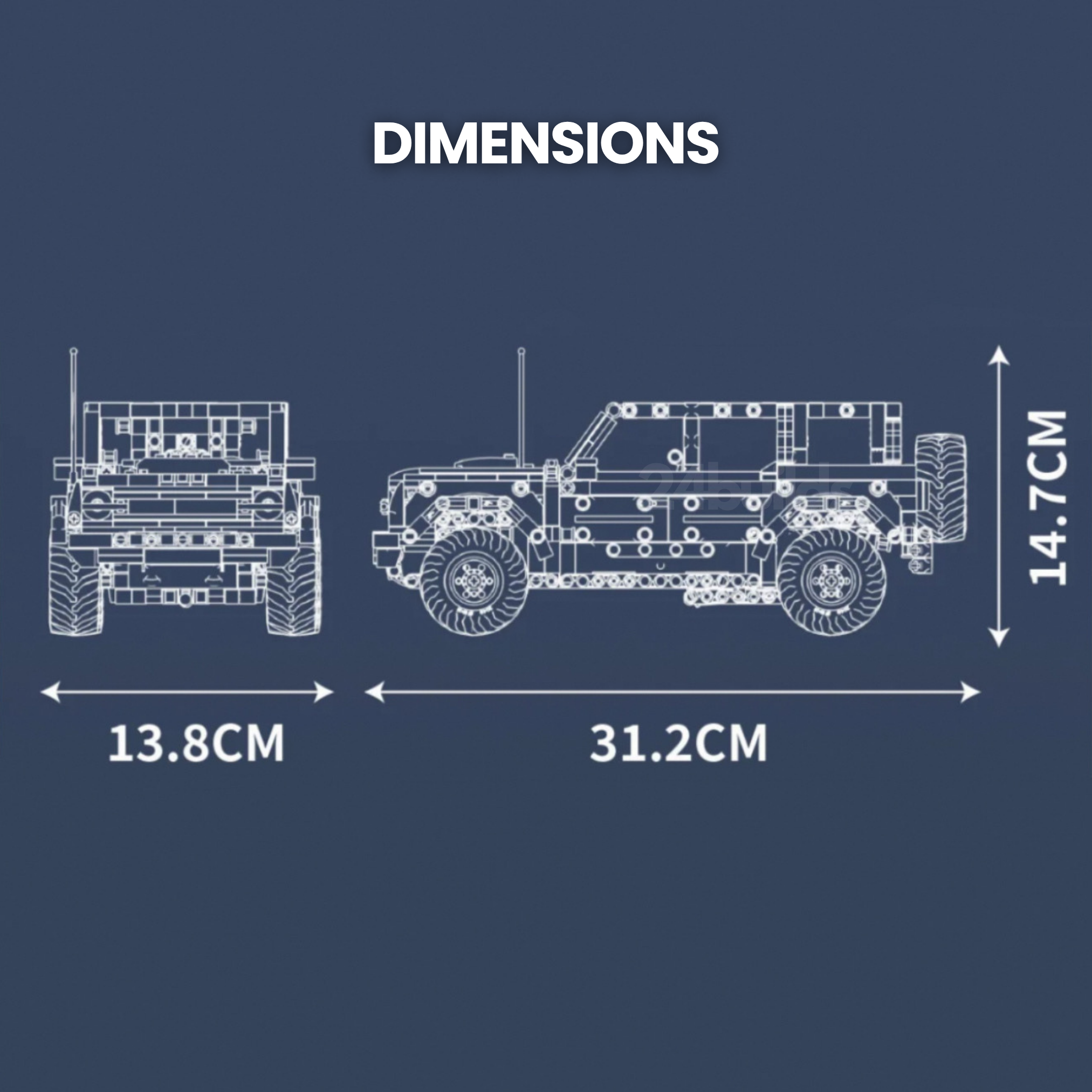 2024 American Off Roader | 828pcs