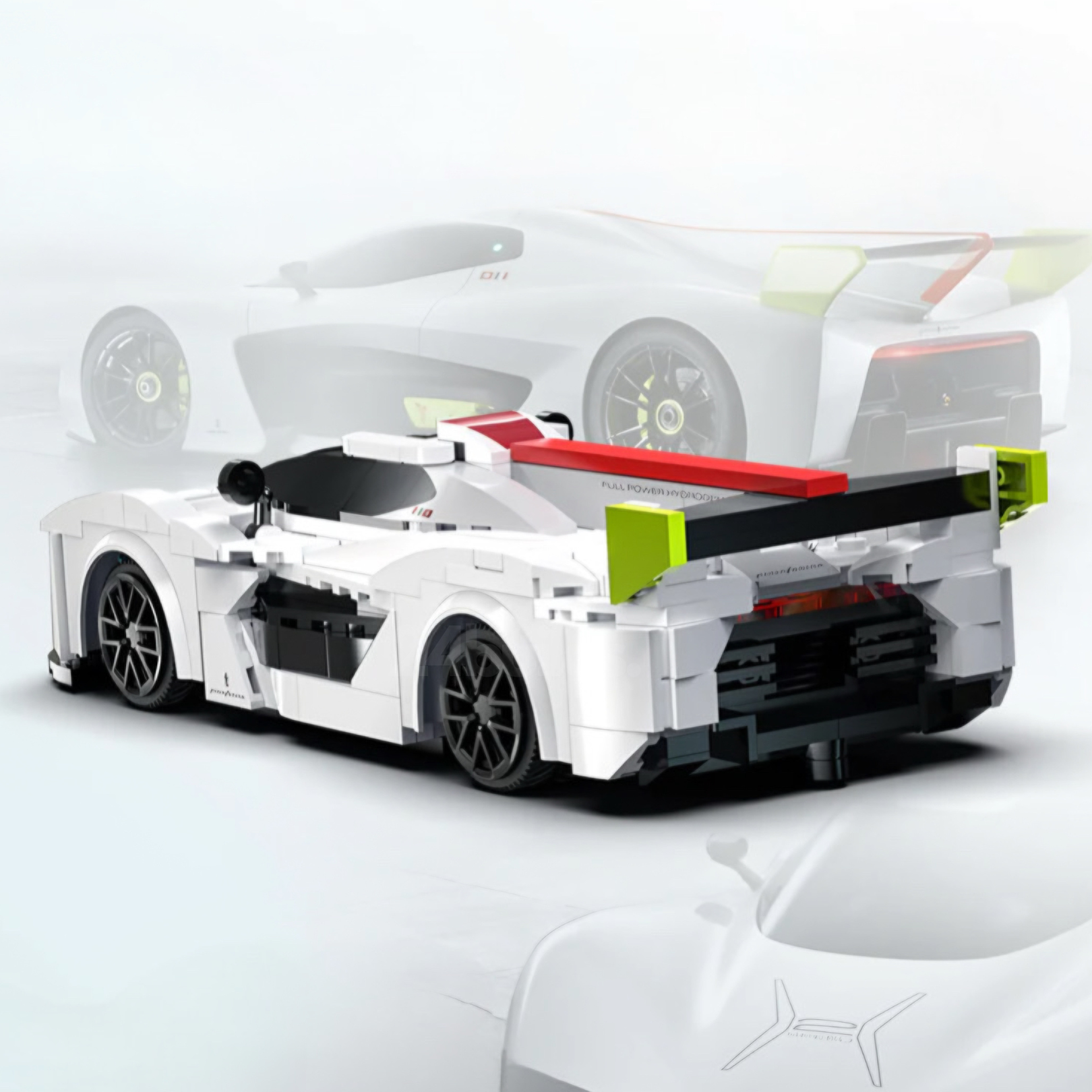 REMOTE CONTROLLED PININFARINA H2 SPEED | 296PCS