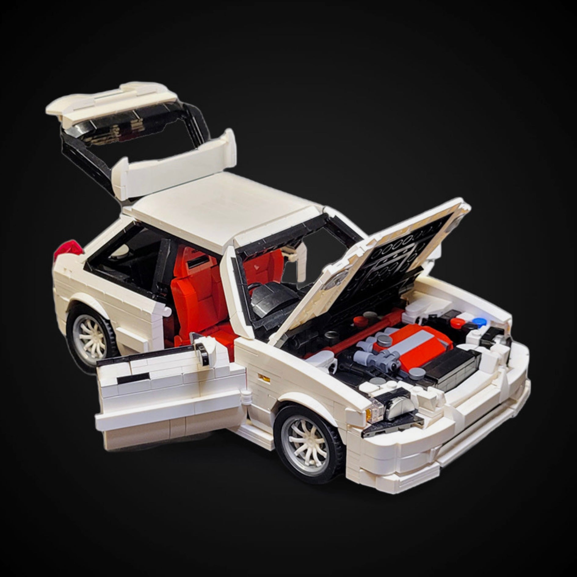 90s JDM Hot Hatch | 1466pcs