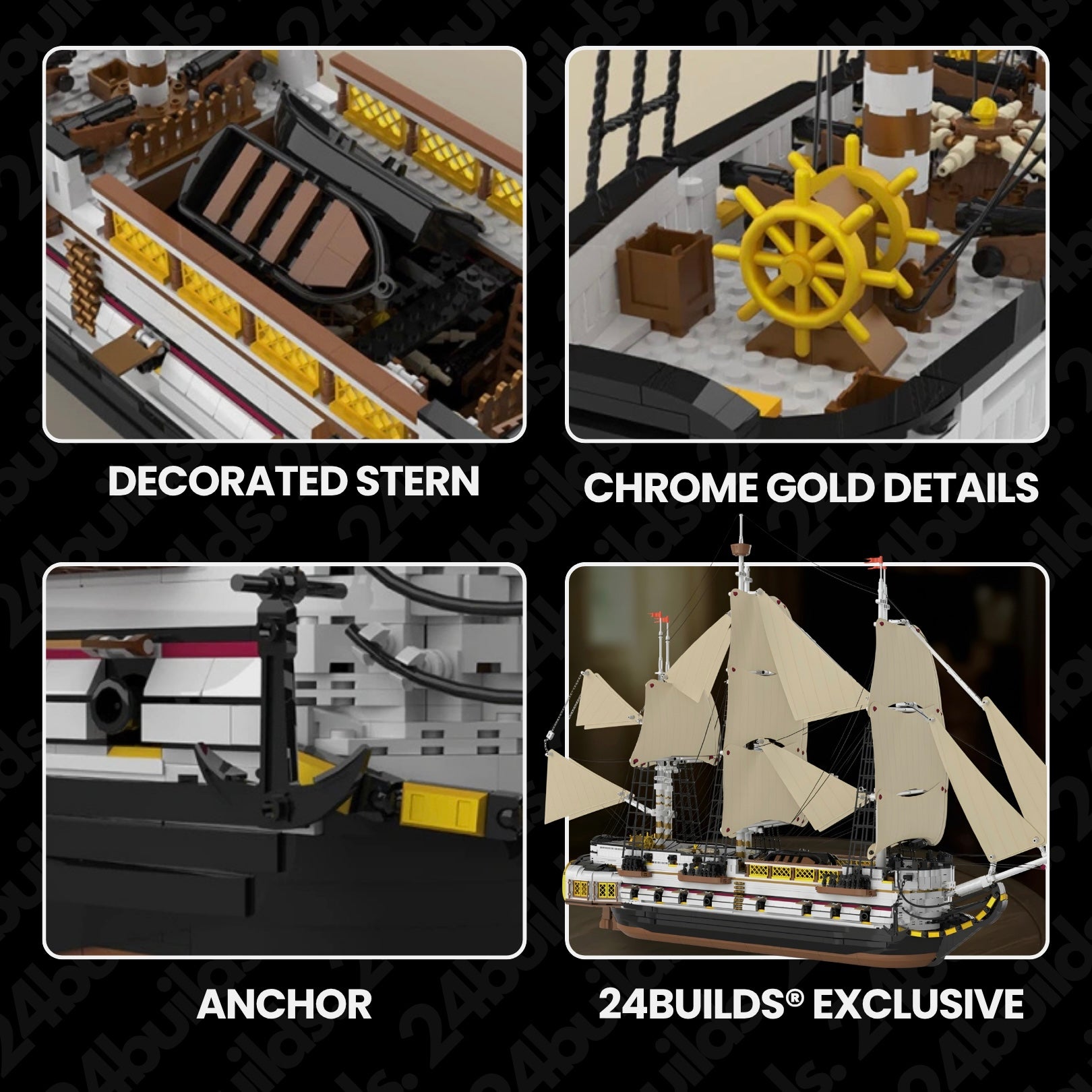 ENDEAVOR EXPLORER SHIP | 3556PCS