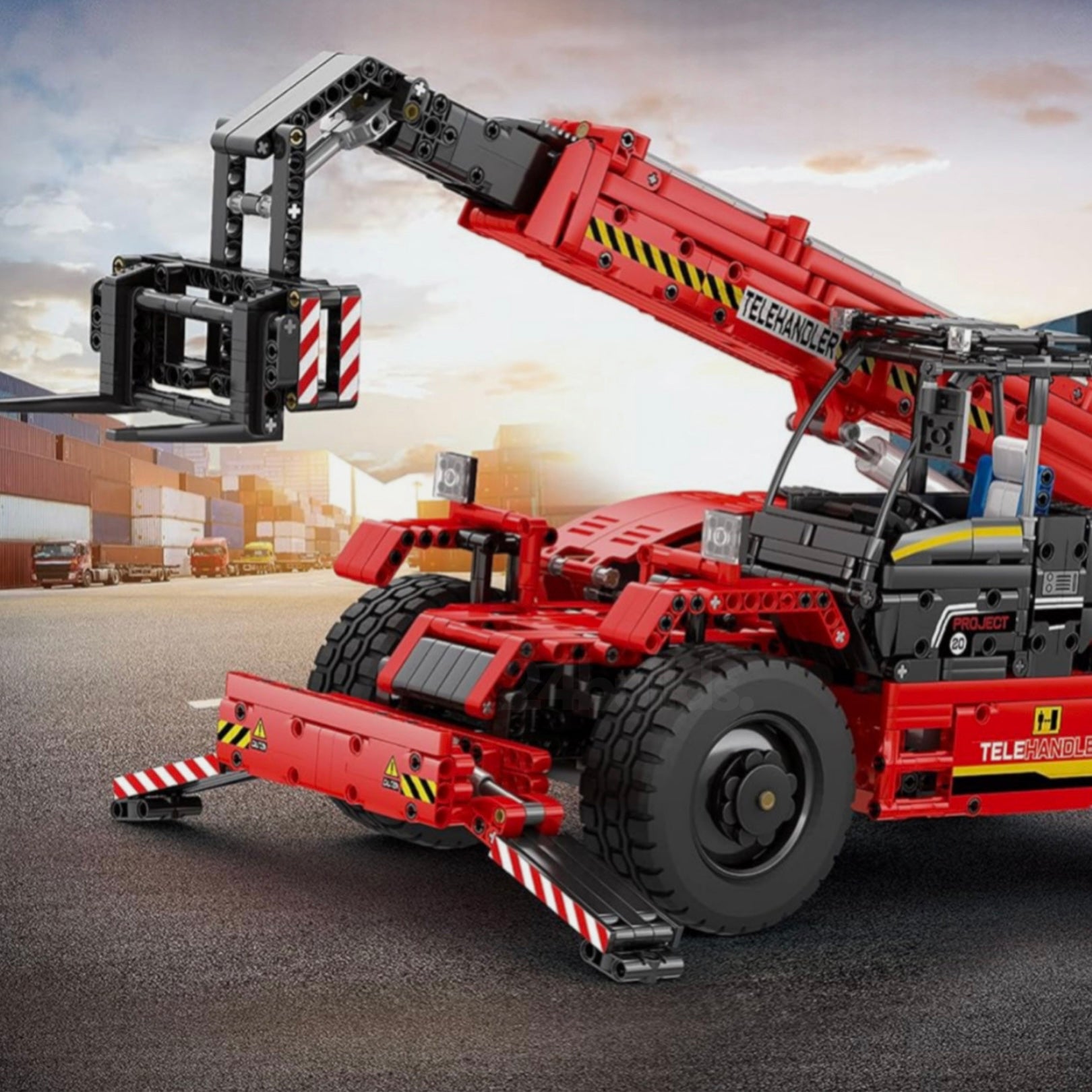REMOTE CONTROLLED TELEHANDLER | 2260pcs