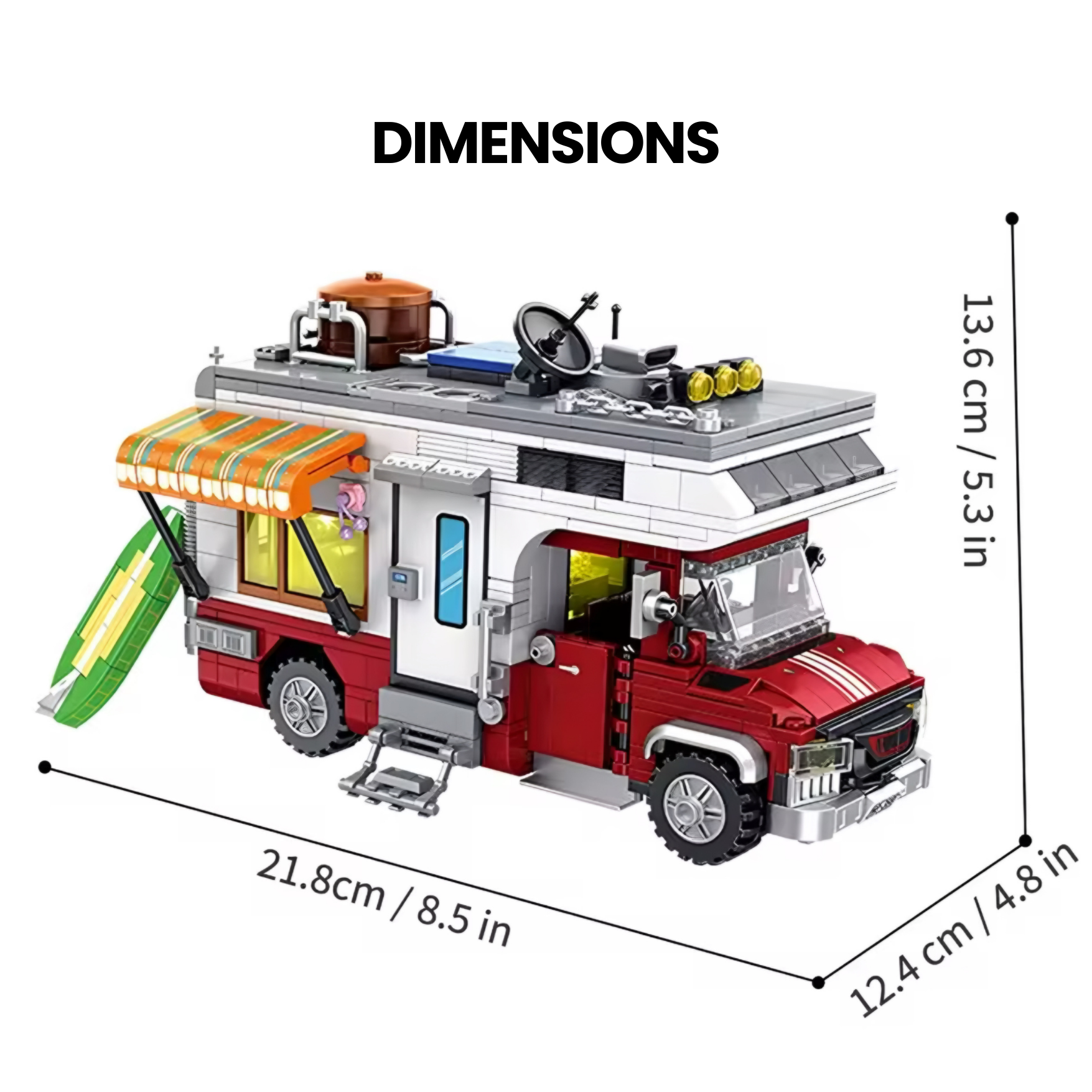 Beach Camper Van | 928pcs