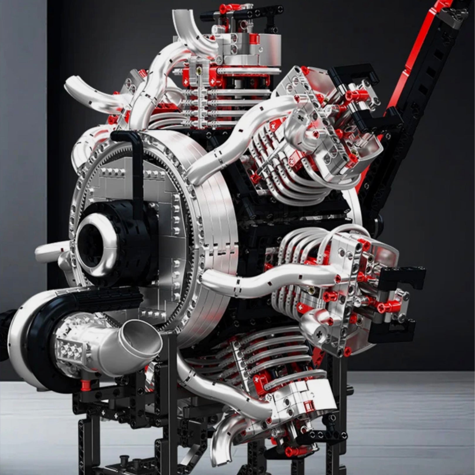 The Ultimate Radial Aircraft Engine | 3090pcs