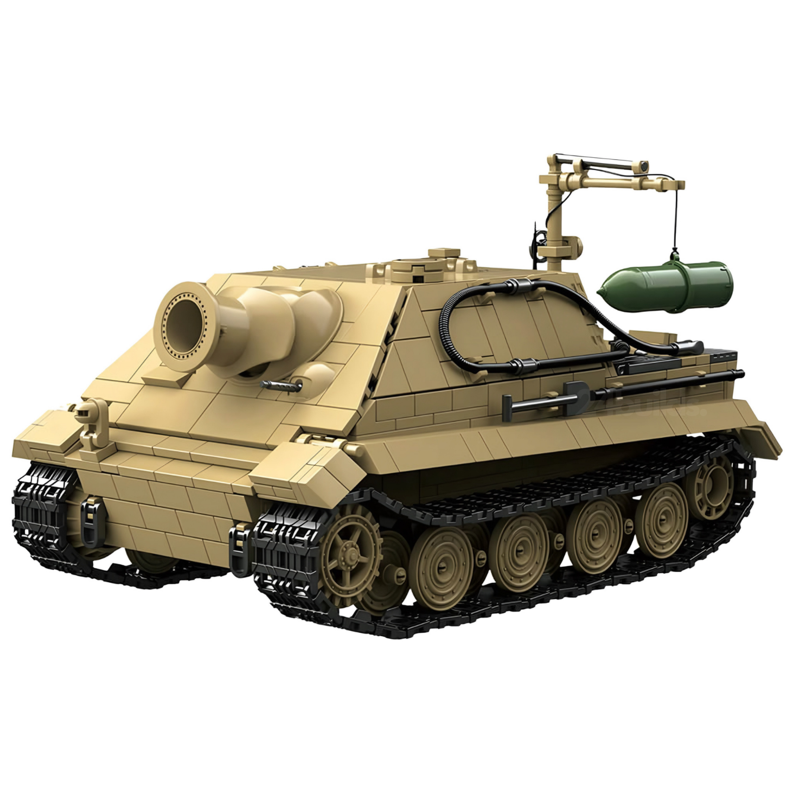 Sturmtiger 38cm Mortar Tank | 1394pcs