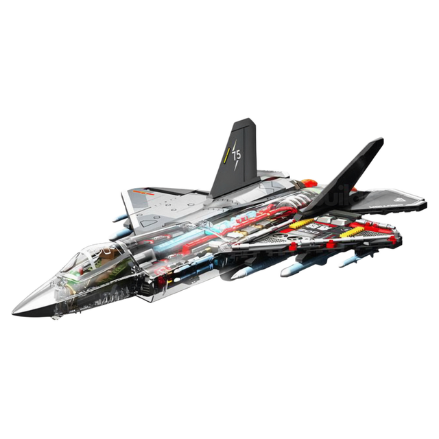 Transparent J-35 Fighter Jet