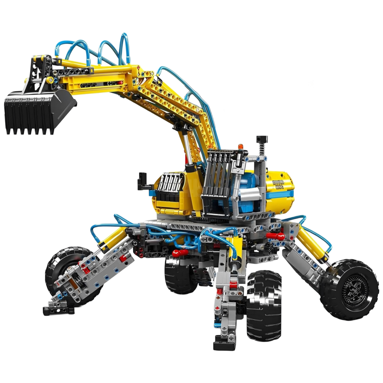 Pneumatic All-Terrain Excavator | 1392pcs