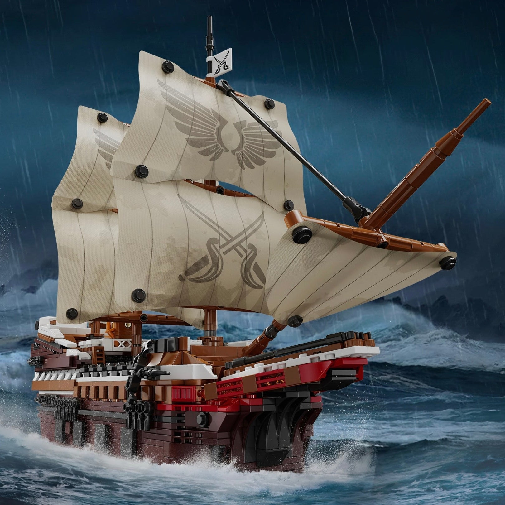 Mayflower Pirate Ship | 2076pcs