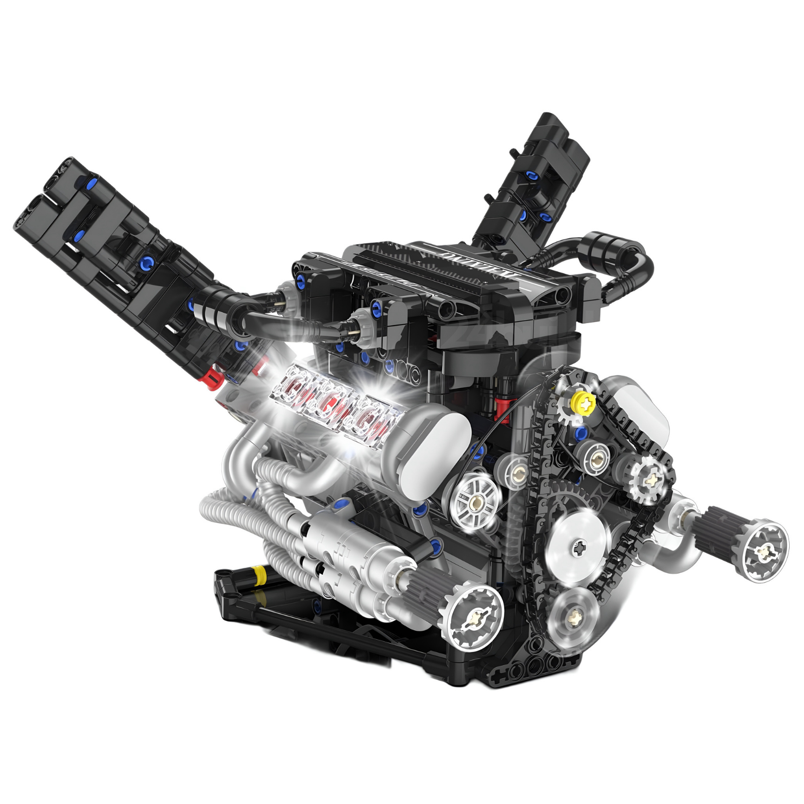 Motorised V8 Engine | 716pcs