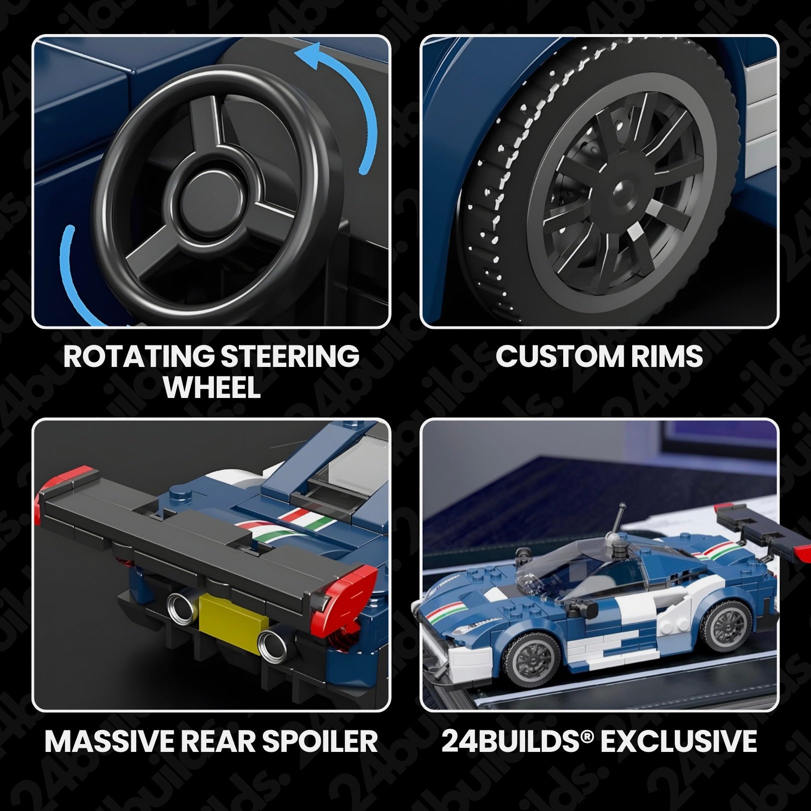 24builds® 488 GT3 | 412pcs
