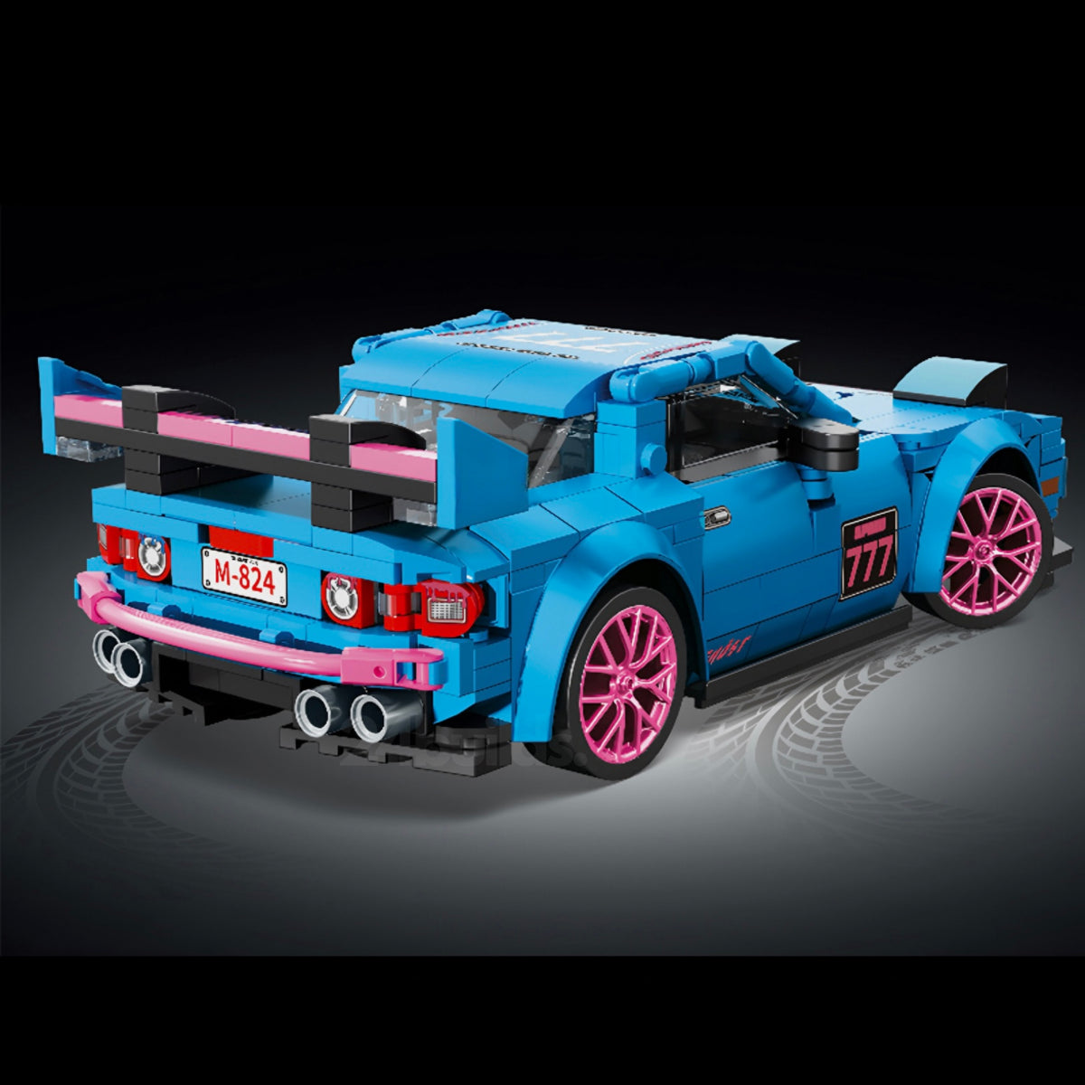 A widebody roadster that sticks its tongue out