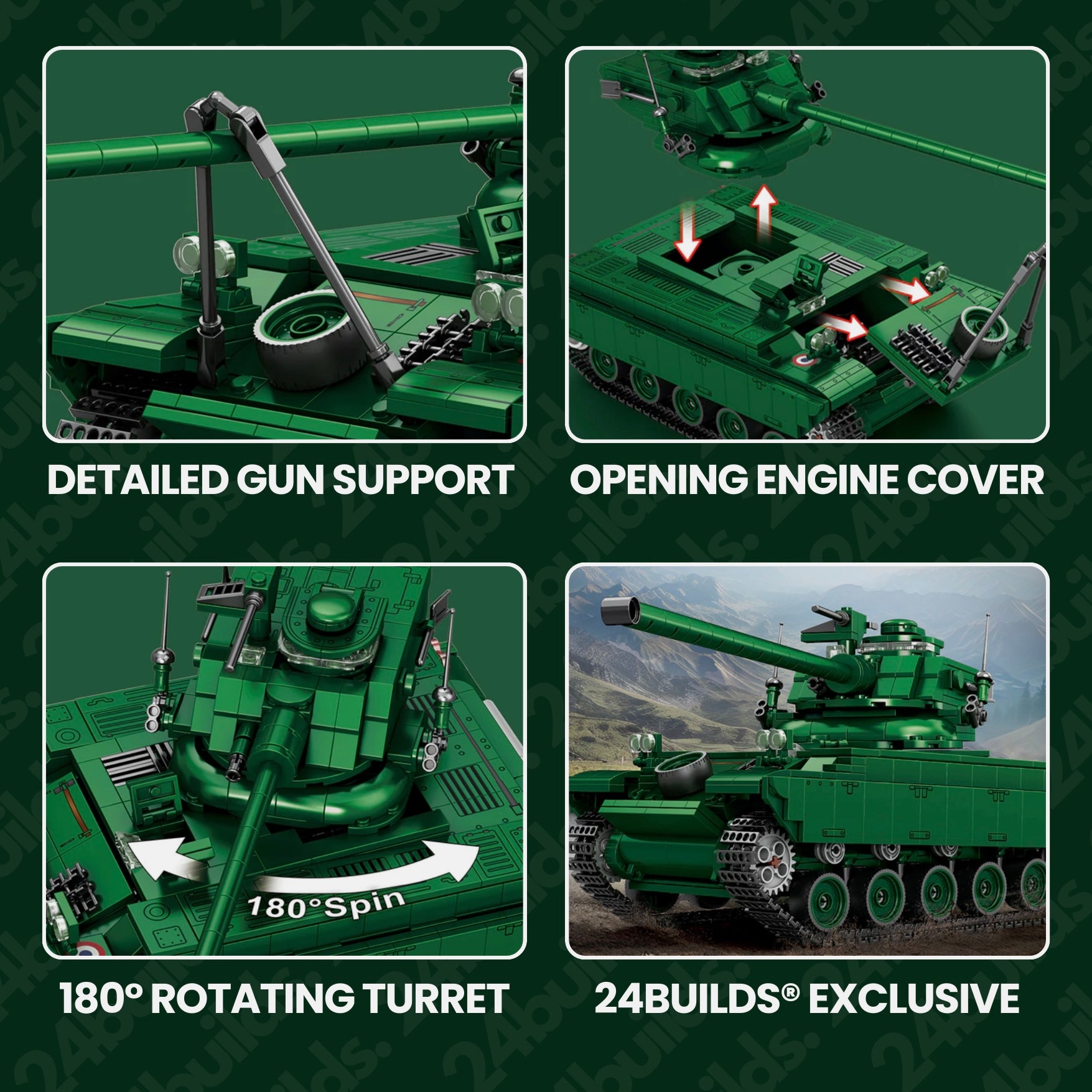 AMX-13 Light Tank | 1038pcs