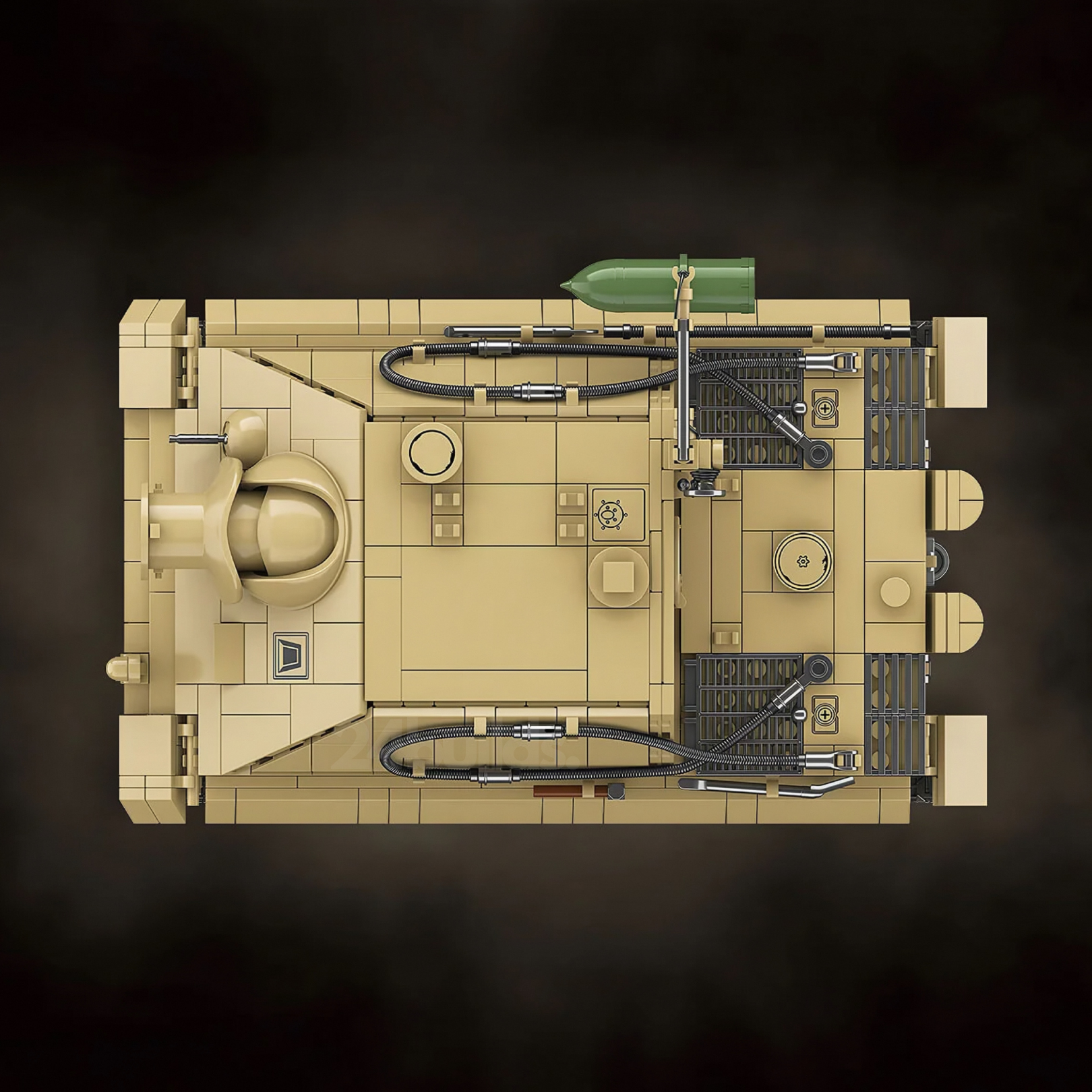 Sturmtiger 38cm Mortar Tank | 1394pcs