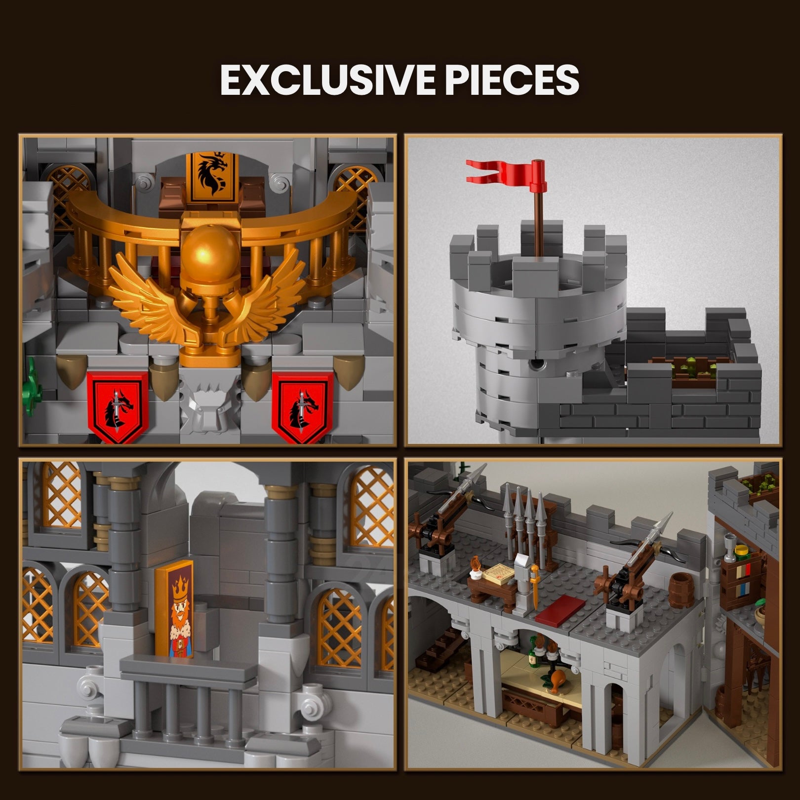 Holy Sword Castle | 2486pcs
