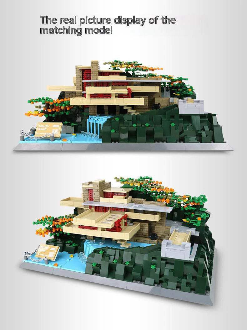 FALLINGWATER VILLA | 1218PCS