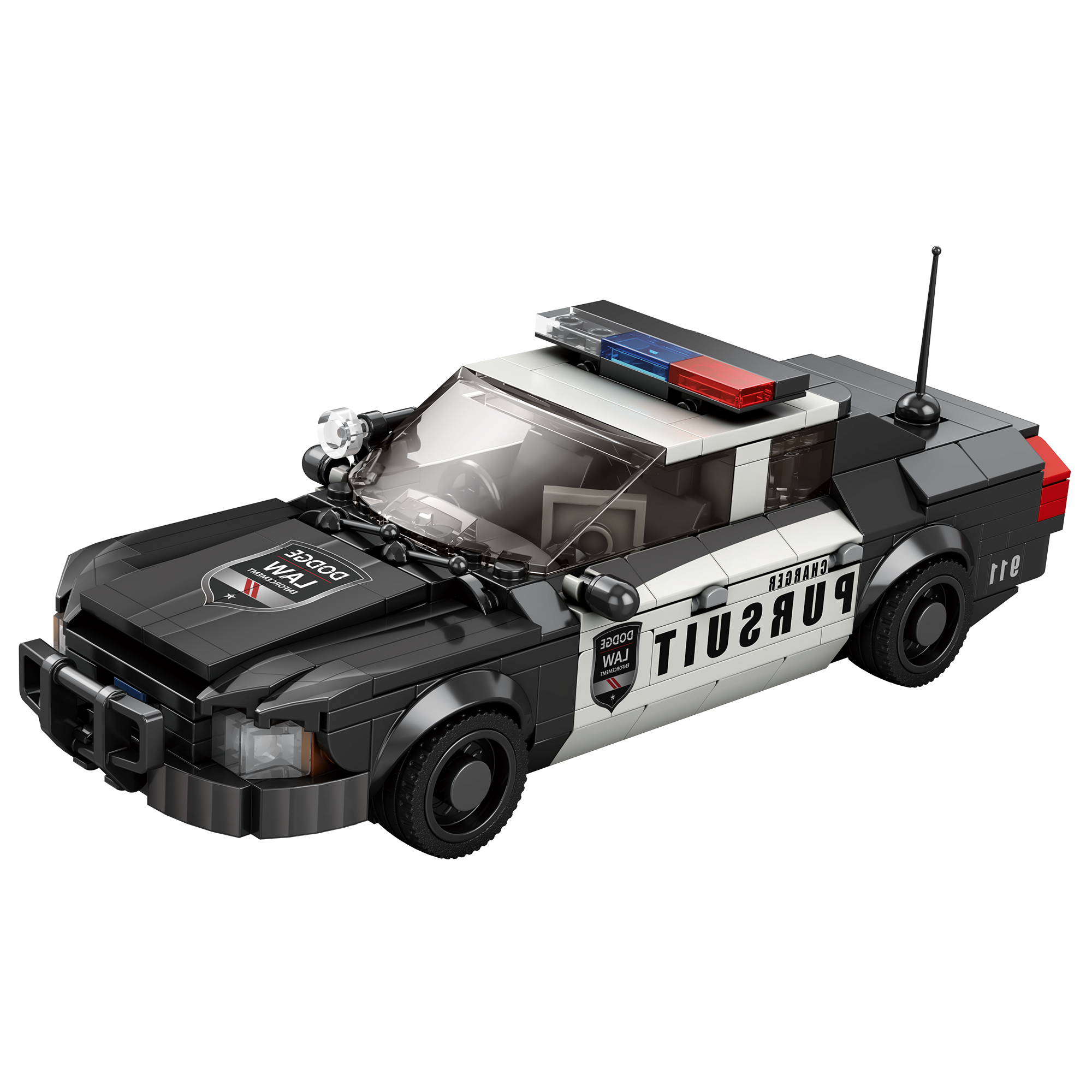 American Police Cruiser | 404pcs