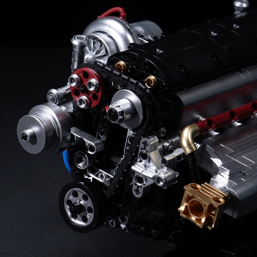 Motorised 2JZ Engine | 1078pcs