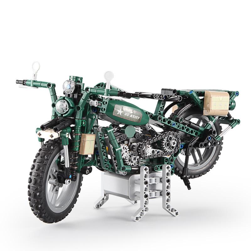 ELECTRIC WWII MOTORCYCLE | 550PCS