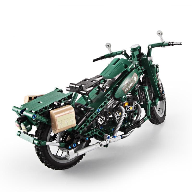 ELECTRIC WWII MOTORCYCLE | 550PCS