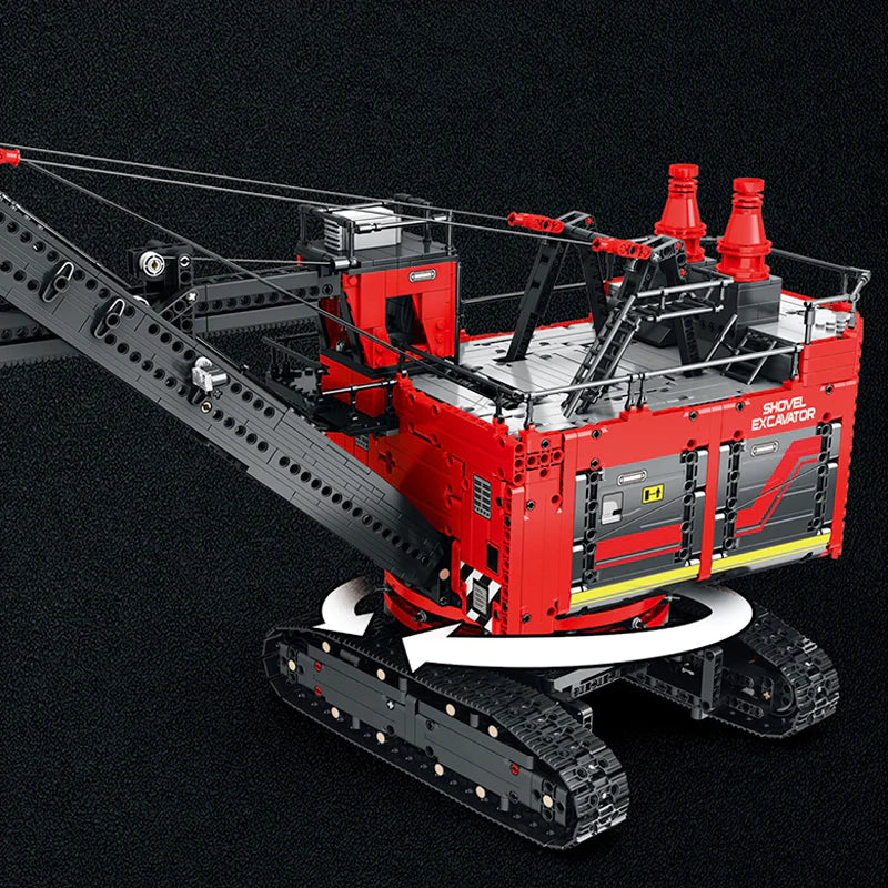 REMOTE CONTROLLED ROPE SHOVEL | 2968PCS