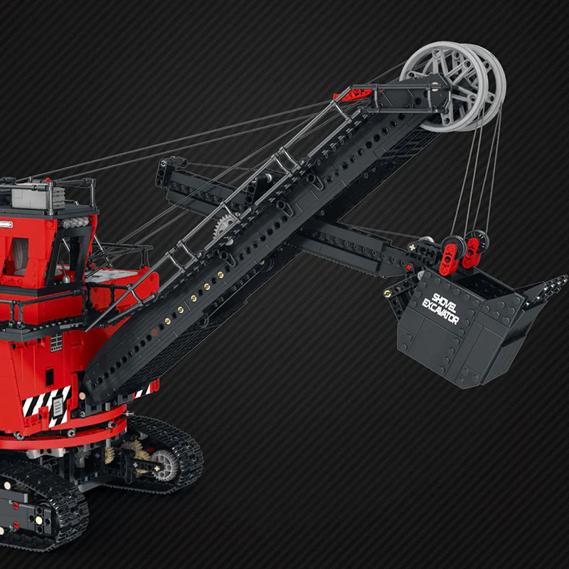 REMOTE CONTROLLED ROPE SHOVEL | 2968PCS